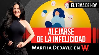 Martha Debayle  Tema ¿Cómo puedo SUPERAR la INFELICIDAD Con Andrés Oppenheimer  W Radio [upl. by Marti]