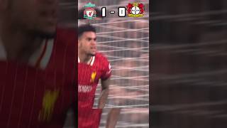 Leverkusen Vs Liverpool shorts football [upl. by Anahsit]