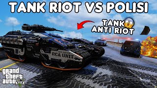 TANK ANTI RIOT VS POLISI  GTA 5 ROLEPLAY [upl. by Persas]