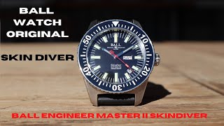 Ball Watch quotOriginal Skindiverquot  Ball Engineer Master II Skindiver DM2108ASBK  owner review [upl. by Bevin]