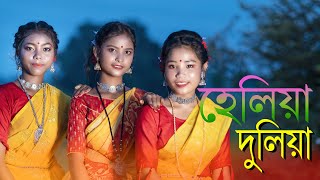 Heliya Duliya Nase Amar Minara  আমার মিনারা  RajbongshiKamtapuri Dance Video  KRFPRODUCTIONPRESENTS [upl. by Atsillak]