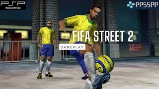 FIFA STREET 2PSPPPSSPPGAMEPLAYemulator ppsspp ppssppgames [upl. by Reniti]