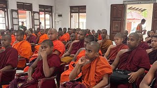 attitude Developed lectures in sri lanka amp burma buddhist samenara monks 150 [upl. by Seeto711]