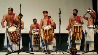 BHARATHOLSAVAM 2015 TRIPLE THAYAMBAKA [upl. by Eidnar]