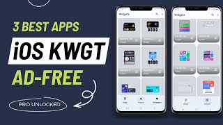 3 Best iOS Kwgt Widget Packs Apps for Android [upl. by Rosemary1]