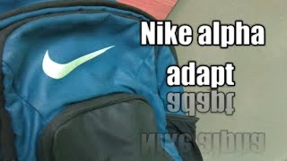 Nike alpha adapt bagpack [upl. by Ethban]