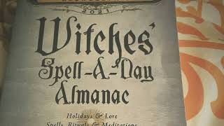 Llewellyn’s 2021 Witches’ SpellADay book review [upl. by Katrinka785]