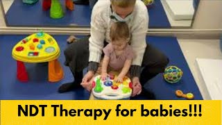 NDT Bobath therapy for babies with motor deficitstoe walkinghypotoniaADHDautism and more [upl. by Surdna130]