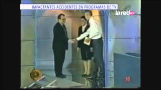 Impactantes accidentes en programas de TV [upl. by Airdnahc529]