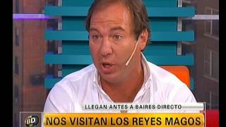 Los Reyes Magos llegan a Baires Directo  Telefe Noticias [upl. by Haywood787]