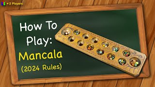 How to play Mancala 2024 rules [upl. by Aicercul392]