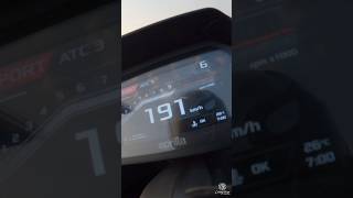 Aprilia RS 457  191kmph Top Speed  Sagar Sheldekar Official [upl. by Ariella]