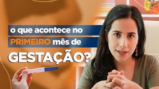 TUDO O QUE VOCÊ PRECISA SOBRE O PRIMEIRO MÊS DE GRAVIDEZ  Dra Ana Jannuzzi [upl. by Coit]