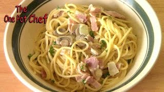 Pasta Boscaiola  One Pot Chef [upl. by Arodaeht]