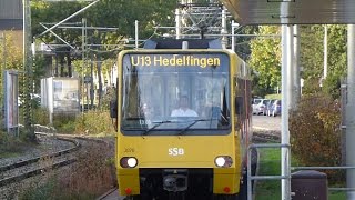 U13 Schlotterbeckstraße Stadtbahn Stuttgart [upl. by Hamer]