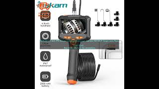 1005005989432669 INSKAM 4 3 Inch IPS Screen Industrial Endoscope Camera HD1080P Single [upl. by Zumstein860]