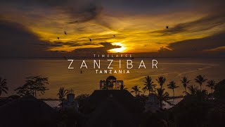 ZANZIBAR TANZANIA KILIMANJARO  Sunset Night Timelapse 4K [upl. by Laehcar]