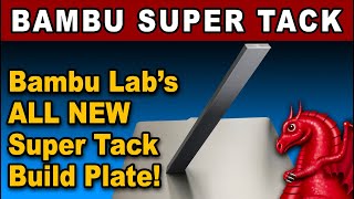 FIRST LOOK Bambu Cool Plate SuperTack [upl. by Papp]