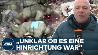 PUTINS KRIEG Mögliches Kriegsverbrechen  Russen rufen zur Jagd auf Ukrainer auf  WELT Analyse [upl. by Ainar]