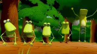 Five Little Froggies  Nursery Rhymes Songs For Kids  Baby Song  Children Rhyme [upl. by Redyr465]