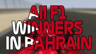 GP de Baréin 2004  2022 Todos los ganadores en Bahrein en Fórmula 1  All F1 Winners in Bahrain [upl. by Apollus260]