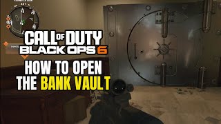 Liberty Falls How to Open the Bank Vault Black Ops 6 Zombies [upl. by Yelnik]