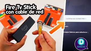 Cable de Red en cualquier Fire Tv Stick  Accesorios y Más [upl. by Aleicarg]