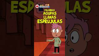 PALABRAS AGUDAS LLANAS Y ESDRÚJULAS  CLUB DE INVESTIGADORES shorts  education for kids [upl. by Ordnasil177]