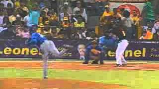 HR Mendy Lopez vs El Licey en La Final 2008 [upl. by Marolda]