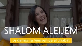 Shalom Aleijem  Como empieza Shabat en casa Letra y musica de Shalom Alechem [upl. by Barabbas]