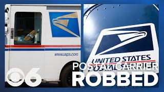 Richmond postal carrier robbed at gunpoint people urged to avoid using blue drop boxes [upl. by Scopp]