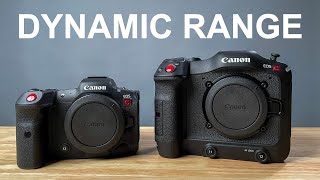 Canon R5C vs C70  Dynamic Range [upl. by Zedekiah437]