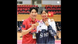 Sasikarn Tongchan  Taekwondo Highlights 2024 Paris olympic gold medalist in W 67 kg category [upl. by Yrogerg421]