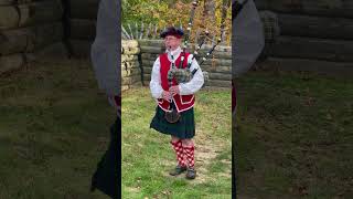 Piper Ed Kitlowski at Fort Ligioner 77th Montgomery Highlanders [upl. by Ecneitap]