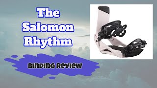 The 2023 Salomon Rhythm Snowboard Binding Review [upl. by Atiuqahs]