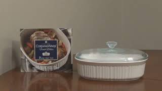 Corning Ware Baking Dish Use and Care Tips [upl. by Delinda264]