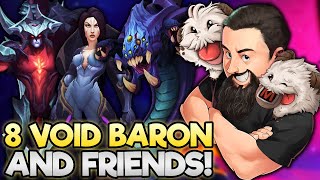 8 Void  Baron and Friends are in Town  TFT Runeterra Reforged  Teamfight Tactics [upl. by Homere]