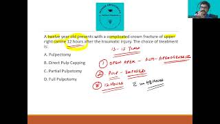 Vital Pulp Therapy Series Part 1  MCQ Discussion NEET MDS INI CET [upl. by Eirrotal]