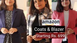 Affordable Coats amp Blazer  Winter Wear Haul  MomaTiara [upl. by Willetta]