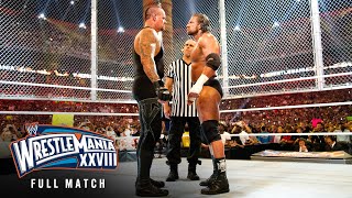 FULL MATCH The Undertaker vs Triple H — Hell in a Cell Match WrestleMania XXVIII [upl. by Llebyram135]