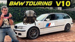 E46 TOURING V10  S85 swap  EP1 [upl. by Enymzaj556]