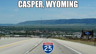 2K22 EP 77 Interstate 25 amp Downtown Casper Wyoming Tour [upl. by Kendrick806]