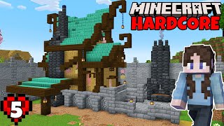 Transforming a Blacksmith in HARDCORE Minecraft  Ep5 [upl. by Brower]