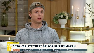 Elitsimmaren sövdes ner för att kunna andas ”Visste inte när jag skulle vakna…  Nyhetsmorgon TV4 [upl. by Nomor]