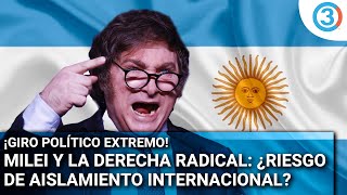 ATENCIÓN Derecha radical y el experimento de Javier Milei en Argentina ¿Aislamiento internacional [upl. by Anaet]