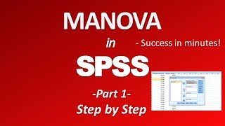 MANOVA in SPSS Multivariate Analysis of Variance  Part 1 [upl. by Redmer844]