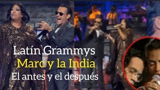 MARC ANTHONY Y LA INDIA EL ANTES Y EL DESPUÉS Reacción [upl. by Elnukeda]