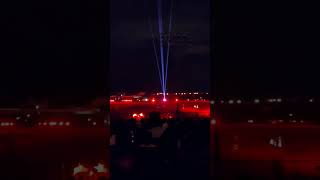 Mysuru Dasara Torch light parade laser show Bannimantap shorts dasara torchlight laser fire [upl. by Lexerd637]