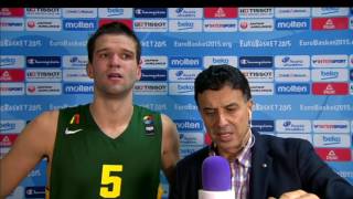 Mantas Kalnietis arba prisimenant 2015 m EuroBasket [upl. by Ingalls366]