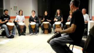 How to play djembe  Sofa  level basic rhythm [upl. by Cherian101]